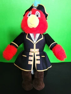 Pirate Red Parrot 14" Plush - Picture 1 of 4