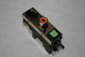 RCA PHONO, S-VIDEO & TOS OPTICAL LINK CONNECTOR PANEL fd1d9 - Picture 1 of 1