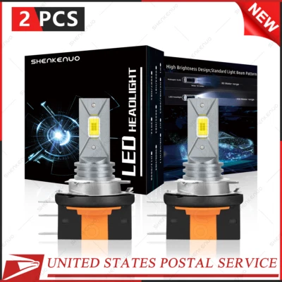 PARA 2021 Freightliner Sprinter 2500 H15 blanco 2x bombillas luz de cabeza lámpara de haz alto Foto 1 de 4