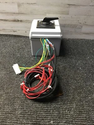 OMEGA  SW144G-16-B-PG THERMOCOUPLE SELECTOR SWITCH w/ HOFFMAN BOX A865JFGR - Image 1 of 4