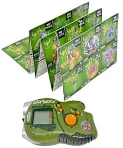 Vintage Radica Skannerz Handheld Monster Game Scan Barcodes Green Tribe 2 WORKS - Picture 1 of 9