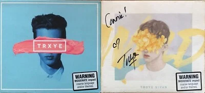 2 x CD - Troye Sivan - Trxye - Wild + Cubierta Autografiada/Firmada Foto 1 de 2