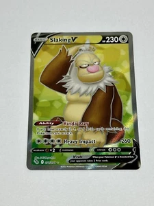 Pokemon TCG - Slaking V #077/078 - Full Art - Pokémon GO - Picture 1 of 2