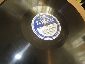 78RPM Tower Benny Strong - Sheik of Araby / When My Sugar Walks Down Street, VV+ - Imagen 1 de 3