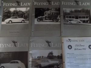 6 Flying Lady Magazines - Rolls Royce Complete Year 1992 Good condition - Imagen 1 de 7