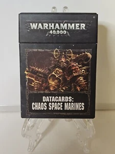 Warhammer 40k Datacards: Chaos Space Marines - Picture 1 of 2
