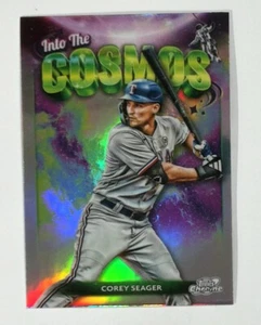 2024 Topps Chrome Cosmic #ITC-4 Corey Seager Into the Cosmos Texas Rangers - Picture 1 of 2