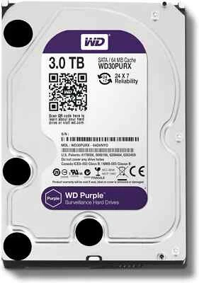 Wholesale 2TB 3TB 6TSurveillance Internal Hard Drive Disk 3.5" 64MCache SATA III - Image 1 of 4