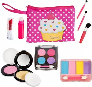 Pretend Makeup Toy Set, My First Princess Cosmetic Beauty Set for Little Girls, - Picture 1 of 12