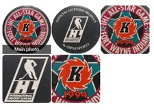 1994 FORT WAYNE KOMETS IHL ALL-STAR GAME PUCK OMNI-SPORTS MFG. MADE IN 🇨🇿