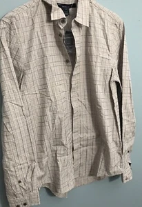 $188 Marc Jacobs Shrunken Fit Checks Long Sleeves Sport Shirt S Gray - Picture 1 of 6