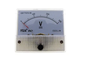 DC 300V Analog Nadel Panel DC Voltage Voltmeter 85C1 - Bild 1 von 1