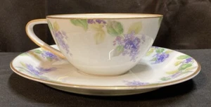 Noritake China Floral Cup & Saucer Set - Picture 1 of 11