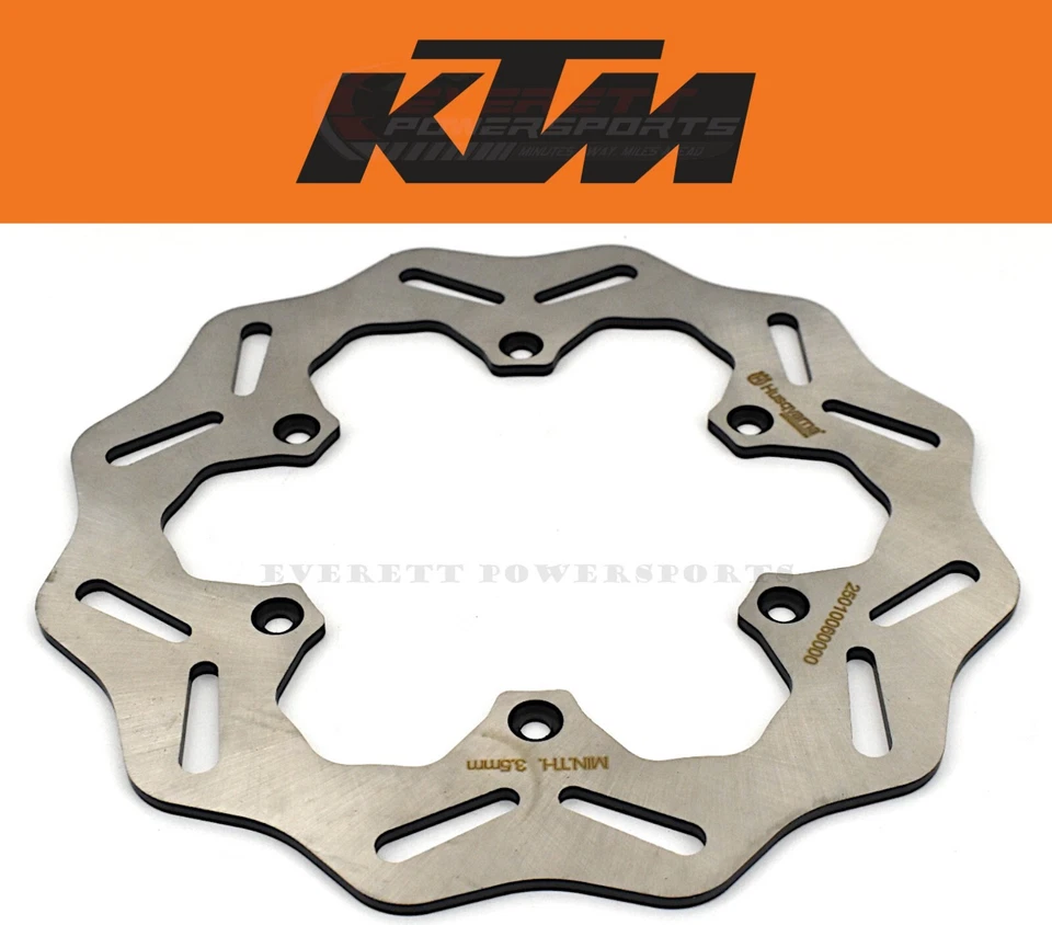 Rear Brake Disc Rotor 85-500 SX SXF XC XCF SMR EXC-F ~16-25 (See Yrs) OEM#Q329 C - Image 1 of 4