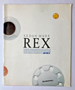 SUBARU REX BERLINA MADE catalogo vintage 33 pagine #U29 - Foto 1 di 5