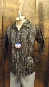 Vtg NEW Ideal Gray Standing Timber Camouflage Hunting Jacket sz M USA 825S Camo - Picture 1 of 6