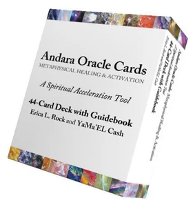 Andara Crystal Oracle Cards LIMITED EDITION 44 Card Andara Deck Plus Guidebook - Picture 1 of 7