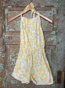 Eleanor Rose Lemon Romper Girls Size 14/16 - Picture 1 of 5