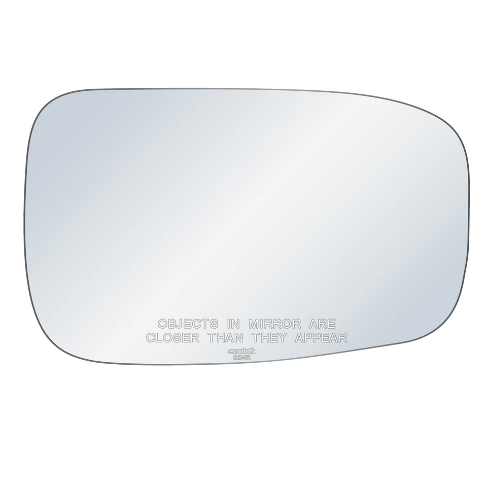 Exactafit 8814r Replacement Passenger Right Side Mirror Glass Convex Lens Fits 2
