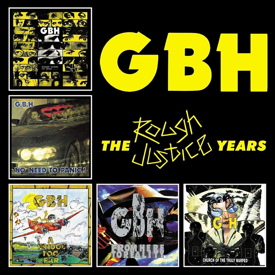G.B.H. - THE ROUGH JUSTICE YEARS  5 CD NEU - Bild 1 von 1