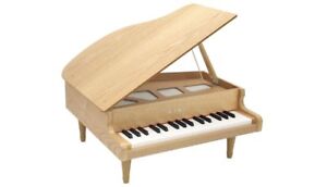 F/S KAWAI MIni Grand Piano 32 key Natural 1144 Musical Instrument Toy Japan