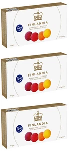 3 FAZER FINLANDIA Traditional Scandinavian Fruit Jellies Marmalade Box 260g - Picture 1 of 8