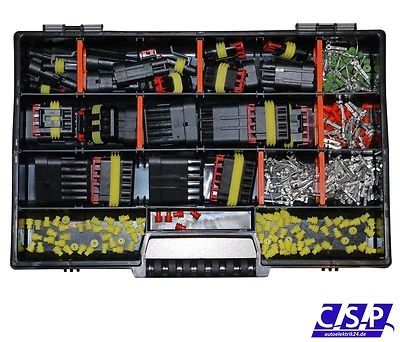 AMP Superseal Starter Set Sortiment Stecker 1-6-pol Auto KFZ LKW BOOT Motorrrad