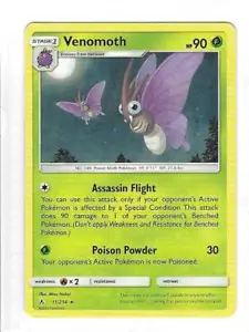 Pokemon --- VENOMOTH --- Unbroken Bonds! RARE! NM/Mint! 11/214 *B3G1* - Picture 1 of 4