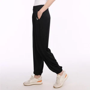 OH!SUNNY Women's Casual Pants Anti-UV UPF 50+ Streetwear Loose Trousers *Black S - Picture 1 of 16