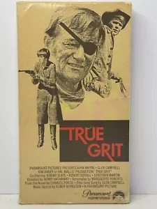 True Grit VHS VG+ 1979 Paramount Home Video Gatefold RARE Copy TESTED** - Picture 1 of 3
