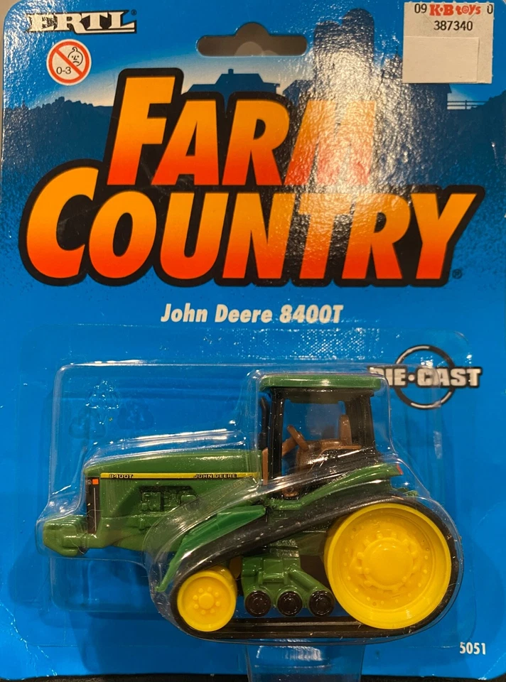 Ertl John Deere 8400t Tractor Diecast 1 64