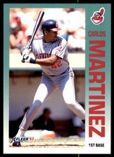 1992 Fleer Carlos Martinez Baseball Cards #117