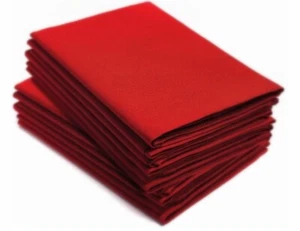 Set 12 Table Cloths Wedding Anniversary Romantic Dinner Christmas Hotel 50x50cm - Picture 1 of 2