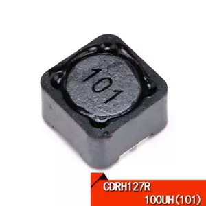 10 STCK. CDRH127R 12*12*7 MM 100uH 101 abgeschirmte Induktor SMD/SMT Leistungsinduktor - Bild 1 von 7