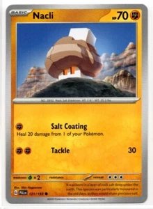 Pokemon Paldea Evolved 121/193 Nacli - Picture 1 of 2