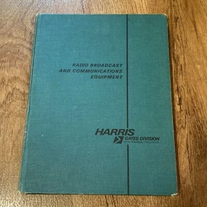Livre VINTAGE GATES Harris équipement de radiodiffusion et de communication vol 100 - Photo 1/10