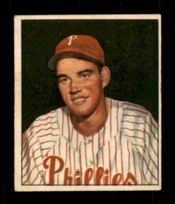 1950 Bowman #227 Боб Миллер VGEX RC дебютант Phillies ERR: без авторских прав 531619 - Изображение 1 из 2