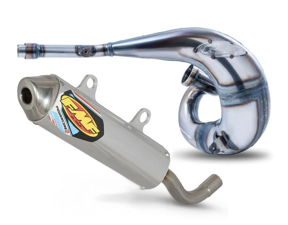 FMF Factory Fatty Pipe & PowerCore 2 Silencer 2020-22 KTM/Husqvarna/Gas 250/300 - Image 1 of 1