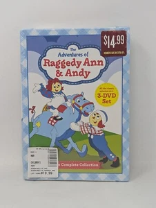 The Adventures of Raggedy Ann & Andy: The Complete Collection (DVD, 3-Discs) NEW - Picture 1 of 6