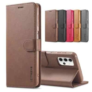 Funda de cuero para Samsung Galaxy A73 A53 A54 A34 A33 A23 A35 A55 A52 5g A15 A32 - Imagen 1 de 33