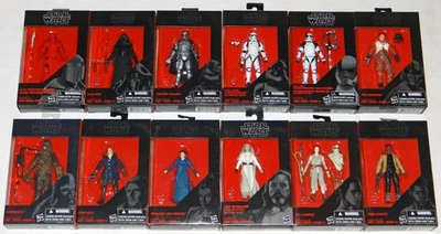 Star Wars The Force Awakens Black Series 3.75" *LOT* of 12 *Sealed* Figures - Image 1 of 4