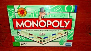 NEW Hasbro Monopoly Board Game Play Faster With Speed Dice 2008 New Sealed - Picture 1 of 2