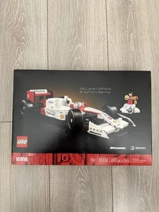 Lego Icons McLaren MP4/4 & Ayrton Senna (10330) (693 pcs) F1 Formula One - Picture 1 of 5