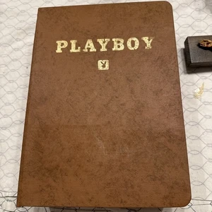 Vintage 1972 Playboy Large Hardback Binder Book, holds 6 thick magazines - Bild 1 von 4