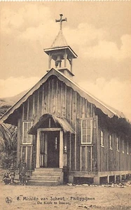 Philippines - The Church at Itogon - Ed. Missions of Scheut, Belgium - Picture 1 of 2