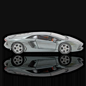 Maisto LAMBORGHINI AVENTADOR LP 700-4 ~ 1/24 Diecast Model Car Gray - Picture 1 of 11