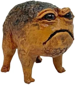 Garden Statue Outdoor 1Pcs Angry Toad Cute African Rain Frog Decoration Ugly - Picture 1 of 12