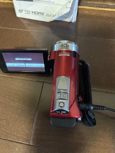 JVC Everio Full HD Camcorder 40x Zoom Battery Included Used - Picture 1 of 8