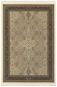 7x10 Sphinx Ivory Floral Bordered Repeat Area Rug 1335I - Aprx 7' 10" x 10' 10" - Picture 1 of 1