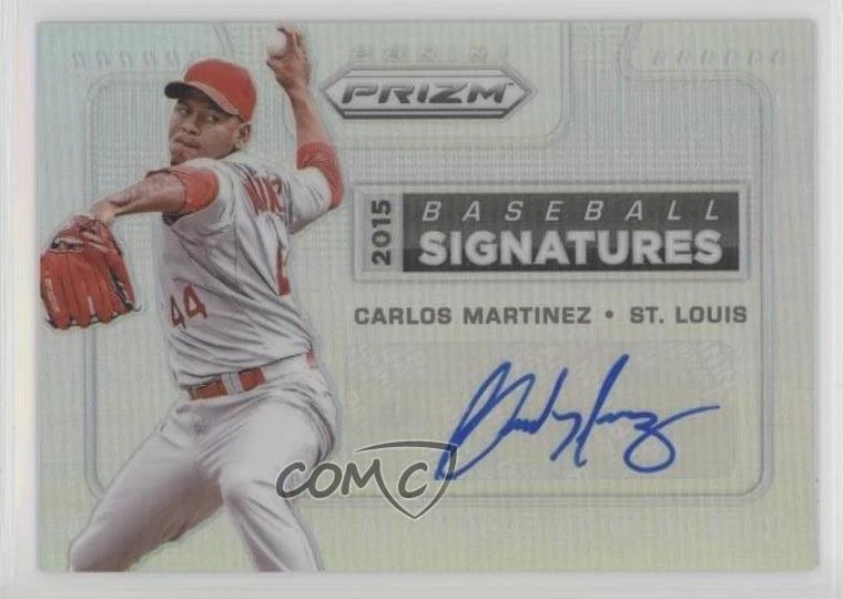 2015 Panini Prizm Baseball Signatures Carlos Martinez #21 Auto - Image 1 of 2